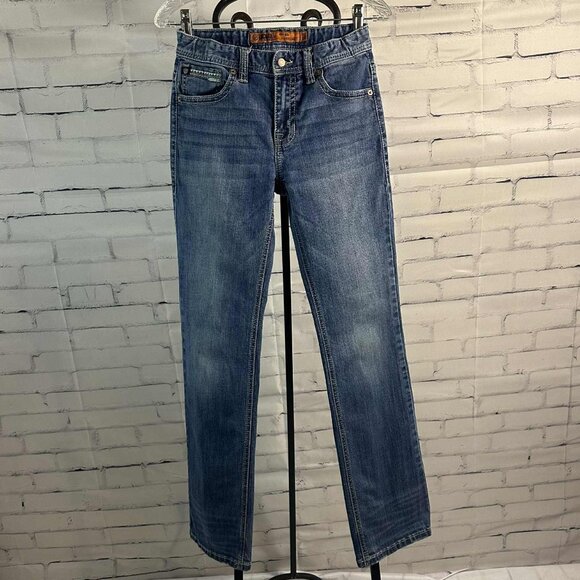 Rock & Roll Denim Bootcut Jeans Size 16R 27 x 30 - Picture 1 of 12